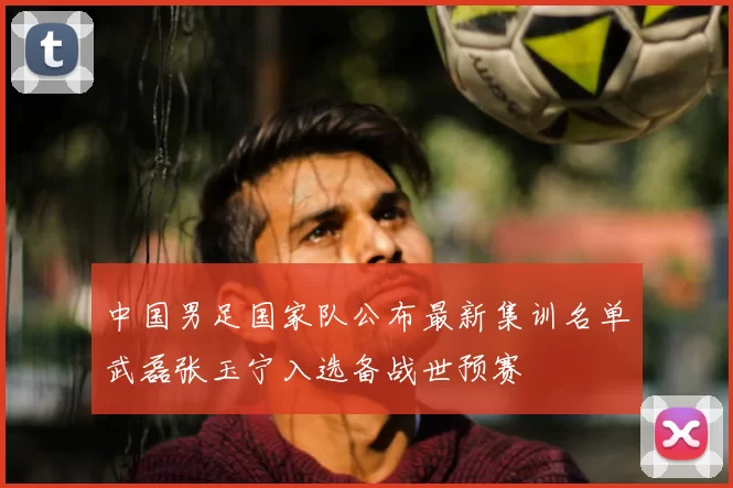 中国男足国家队公布最新集训名单武磊张玉宁入选备战世预赛