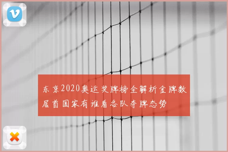 东京2020奥运奖牌榜全解析金牌数居首国家有谁看各队夺牌态势